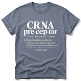 CRNA Preceptor Definition Tee thumbnail 4