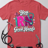 You RN Good Hands Tee thumbnail 2