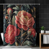 Peony Floral Tumbler Design, Watercolor Flower Digital Papers, Junk Journal Pages, Printable Tumbler Png, Digital Scrapbooking Paper thumbnail 10