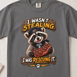 I Wasn't Stealing Raccoon Tee thumbnail 9