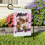 Moo I Mean Boo Halloween Tote Bag, Spooky Cute Highland Cow Ghost Bag, Pink Aesthetic Fall Season Shopping Tote, Funny Cow Lover Gift thumbnail 9