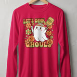 Pickleball Sport-Tek Long Sleeve Tee, Let's Dink Ghouls, Sun Shield Shirt thumbnail 8
