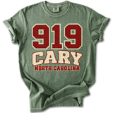 919 Cary North Carolina Tee thumbnail 6