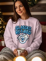 Glasses Retired T-Shirt Post LASIK Eye Surgery Vision Correction Eyeball Graphic Apparel thumbnail 9