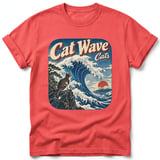 Cat Wave ~ Comfort Colors Premium Tee thumbnail 3