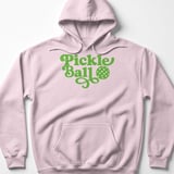 Pickleball Gildan Fleece Hoodie, Pickle Ball, Court Pullover thumbnail 8