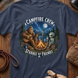 Strange But Friendly Campfire Crew T-Shirt thumbnail 6