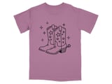 Starry Spurred Boots T-Shirt thumbnail 4