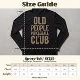 Pickleball Sport-Tek Performance Hood, Old People Pickleball Club, Lightweight Hoodie thumbnail 8