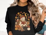 Cozy Reading Ghost Tee thumbnail 13