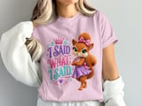 I Said What I Said Sally the Squirrel Tee thumbnail 8