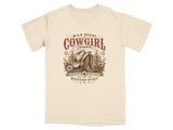"Wild Heart Cowgirl" Vintage Western T-Shirt thumbnail 1