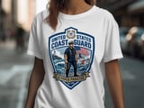 United States Coast Guard Semper Paratus T-Shirt, Military Veteran Gift, Nautical Coastie Life Apparel, Patriotic Tee thumbnail 5