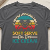 Pickleball Sport-Tek Performance Tee, If You're Looking For A Soft Serve Go Get Ice Cream, Court Apparel thumbnail 8