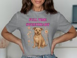 Full Time Sweetheart Pit Bull Tee | Cute Pittie Shirt | Pit Bull Lover Gift thumbnail 5