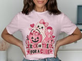 Faux Patchwork Trick Or Treat For A Cure Tee thumbnail 7