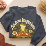 Fall Air Pumpkin Flair Frog Tee thumbnail 9