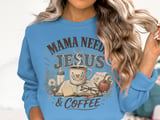 Mama Needs Jesus & Coffee Digital Design Other, Christian Mom Life Sublimation, Vintage Faith Based Gift for Her thumbnail 14