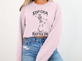 Keep Calm and Rattle On Tee or Sweatshirt thumbnail 13