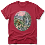 Gogh Buckeye ~ Comfort Colors Premium Tee thumbnail 3