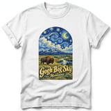 Gogh Big Sky ~ Comfort Colors Premium Tee thumbnail 9