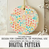 Digital Pattern, Abstract Pattern, Geometric Pattern, Kids Pattern, Fun Pattern, Fabric Pattern, Digital Bundle, Commercial Use thumbnail 3