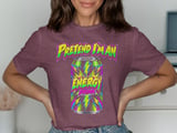 Pretend I'm An Energy Drink Tee thumbnail 4