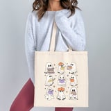 Bookish Ghosts Tote Bag thumbnail 3