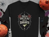 Trick Or Treat Yo Self Margarita T-Shirt thumbnail 7