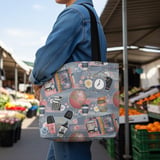 Back To School Design Ipone Tough Case, Tote Bag, Throw Pillow, Floral Globes thumbnail 5