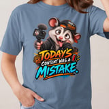 Content Was A Mistake Parker the Possum Tee thumbnail 11