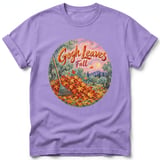 Gogh Leaves ~ Comfort Colors Premium Tee thumbnail 6
