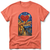 Gogh Love ~ Comfort Colors Premium Tee thumbnail 4