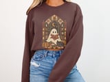 Cozy Ghost Book Club Tee or Sweatshirt thumbnail 12