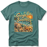 Gogh Seashells ~ Comfort Colors Premium Tee thumbnail 8