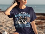 Not A Morning Person Husky Tee thumbnail 1