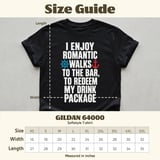 Romantic Walks To The Bar T-Shirt thumbnail 7