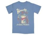 Howdy Pardner Frog Cowboy T-Shirt thumbnail 6