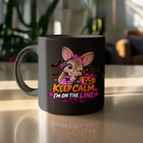 Keep Calm Im On The Line Dispatcher Mug thumbnail 10