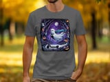Ghost on Scooter T Shirt, Halloween T Shirt, Spooky Season Shirt, Cute Halloween Shirt, Ghostly Adventures, Funny Halloween Shirt thumbnail 2