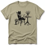 Cozy Bookish Cat Tee thumbnail 18