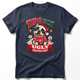 Frenchie Ugly Christmas Shirt Tee thumbnail 2