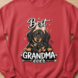 Best Grandma Ever Dachshund Tee thumbnail 8