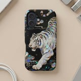 Mother of Pearl Tiger MagSafe® Phone Case thumbnail 5