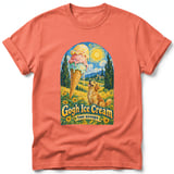 Gogh Ice Cream ~ Comfort Colors Premium Tee thumbnail 4