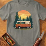 Overthinkers Camping Club Vintage Design Tee thumbnail 10
