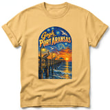 Gogh Port Aransas ~ Comfort Colors Premium Tee thumbnail 7