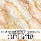 Marble Tumbler Design, Gold Vein Digital Paper, Floral Junk Journal, Watercolor Backgrounds, Printable PNG, Scrapbooking Paper thumbnail 13