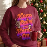 Keep Calm and Rattle On Tee thumbnail 13