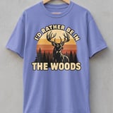 I'd Rather Be In The Woods Tee thumbnail 2